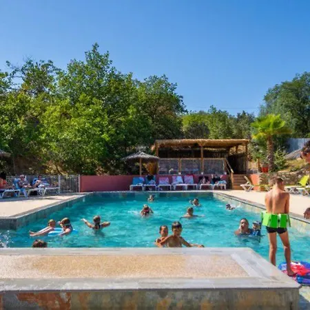 Camping Mobil-home Avec Terrasse Acces Handicape Au Boulou - Api-1-52-641 *